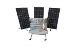 China Vocational Off Grid Solar System PWM 240W  Renewable Training Equipment supplier