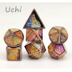 Multipurpose DND Metal Dice , Wear Resistant Sharp Polyhedral Dice for sale