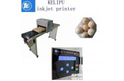 China High Output Egg Marking Equipment To Print Serial Number / Effective Date supplier