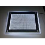 Black Border Battery ODM A5 Crystal LED Light Box for sale