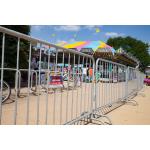 Temporary Road Crowd Control Barrier Fence Systems / Line Control Police Barriers