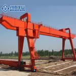 10T MG Type Double Girder Gantry Crane A8 35m Cab Control Trolley Operation for sale