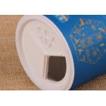 Plastic Sifter Lid Paper Composite Cans Paper Tube For Salt / Powder Packaging for sale
