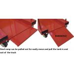 4 Gas Cylinder Pallet Rack , Easily Move Compressed Gas Bottle Rack With Caster