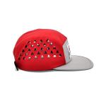 5 Panel Flat Brim Camper Hat With Linning For Outdoor Activities