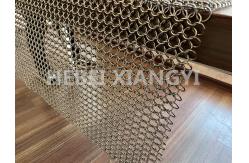 China Different Ring Diameter Chainmail Curtain Decorative Screen supplier
