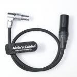 Alvins Cables Power Cable for Atomos NEON 31 17 24 Monitor Recorder XLR 3 Pin Male to Right Angle 6 Pin Female for Atomos AtomX|Core Power Box 19V 50cm|19.7in for sale
