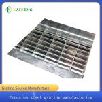 Customized Heavy Duty Steel Grate Grid Non Slip Metal Grating for sale