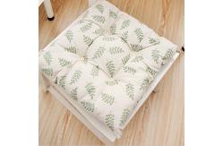 China 40 * 40CM Plush Seat Cushions Cotton Material Machine Washable Printing Logo supplier