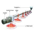 Stainless Broiler Pan Feeding System Poultry Feed Distribution System