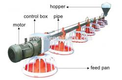 China Stainless Broiler Pan Feeding System Poultry Feed Distribution System supplier