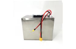 China IP68 Waterproof Practical Li Ion LifePO4 , 24V Lithium Phosphate Battery supplier
