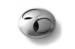 China Simplified Design 110*100mm Small Portable Ashtray Easy Cleaned supplier