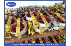 China 1T SHD Model Aluminum Sheave Stringing Block For Transmission Line supplier