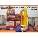 Pvc Inflatable Bouncer Slide / Kids Jumping Castle With Slide for sale