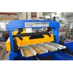 Galvanized Steel Barrel Type Roof Sheet Making Machine High Frequency PLC Control for sale