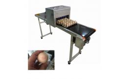 China 52KG Eggs Code Printing Machine With 120000 Characters Per Hour High Speed supplier