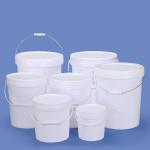 Wholesale Round Durable 5L 10L 20L 5Gal Plastic Bucket with Screw Top for Food Storage for sale