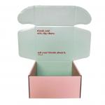CMYK Color Carton Mailer Shipping Boxes Exquisite Craft Paper Box Packaging for sale