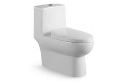 China Ceramic Siphonic Flushing Toilet One Piece Sanitary Ware Bathroom Toilet supplier