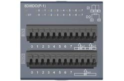 China Integrated I/O 8di8do Communication Input Output Modules In PLC Decowell RS Series supplier