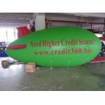 Giant flying inflatable blimp / flying advertising PVC inflatable blimp with logo for sale
