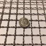 316 Stainless Steel Mesh High Temperature Metal Net Filtration Woven Wire Stainless Steel Crimped Wire Mesh for sale