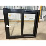 China Frame Black PVC Double Glazed Upvc Sliding Sash Windows Customizable manufacturer