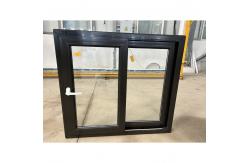 China Frame Black PVC Double Glazed Upvc Sliding Sash Windows Customizable supplier