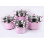 Aluminium Alloy 3003 Glass Lid 1.8mm Colored Pots And Pans for sale