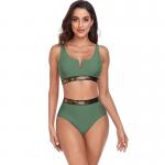 C Cup Bikini Back Closure Vacation Swimsuits for sale