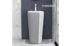 China rectangular Sanitary Ware Basin Pedestal For Bathroom Hotel Home supplier