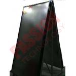 Aluminum Alloy Copper Pipe Material Flat Panel Plate Solar Water Heat Collectors for sale