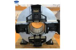 China G400D-1750 Four Claws Full Stroke Main Chuck For Laser Pipe Cutter supplier