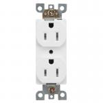 Electrical Standard Grounding Duplex Receptacle 15A 125V for sale