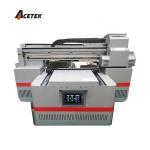 Small Format UV Flatbed Printer , 3pcs Head Uv Led Inkjet Printers for sale