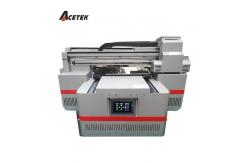 China Small Format UV Flatbed Printer , 3pcs Head Uv Led Inkjet Printers supplier