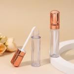 Rose Gold Head Cap Plastic Lip Glaze Tube Style High-End 4.5ml for sale