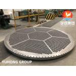 ASTM A182 F304 Stainless Steel Floating Tubesheet Heat Exchanger Parts For Propane for sale