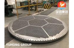 China ASTM A182 F304 Stainless Steel Floating Tubesheet Heat Exchanger Parts For Propane supplier