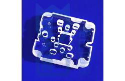 China Custom High Temperature Corrosion Resistant Quartz Transparent Opaque Punching Step supplier
