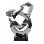 Custom Outdoor Abstract Stainless Steel Sculpture And Metal Garden Sculpture for sale