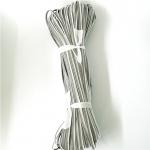 High Visibility Sew On Reflective Piping Hi Vis Polyester Silver Reflective Piping Trim