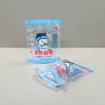 High Barrier Transparent Stand Up Pouches With Zip Lock For Delicious Dumplings Gyoza Dimsum Food Packaging Mylar Bag for sale