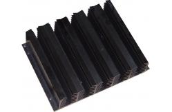 China PVDF / Powder Coated Aluminum Heatsink Extrusion Profiles With 6061 T6 Alloy supplier