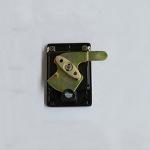 Removable Core Black Mailbox Handle Metal Cabinet Locks