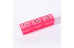 China Portable Moisture Proof 7 Day Pill Box With Large Compartments supplier