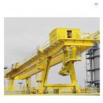 10 Tons Double Beam Grab Mobile Rail Gantry Crane Truss Type for sale