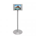 Fully Enclosed Metal Anti Theft Tablet Stand Free Standing 360 Degree Rotated for sale