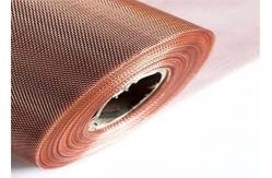 China 1m Width Woven Copper Mesh Laminated Glass Decoration Project Use supplier